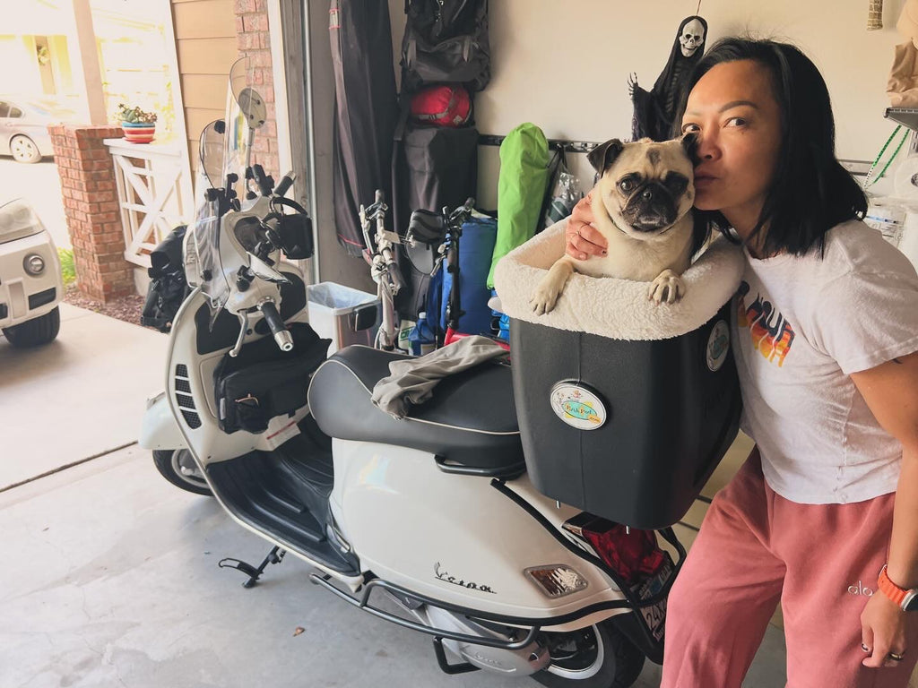 ~ Jenny and "Luna" ~ Costa Mesa, CA
